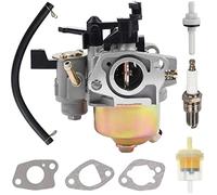 ZAMDOE Carburatore per Honda GX160 5.5HP GX200 GX168 6.5 HP GX140 Motore 196cc WP20 EG1400 Porto Merci per Predator 212cc Go Kart OHV per Baja Mb165 Mb200, Sostituisce 16100-ZH8-W61