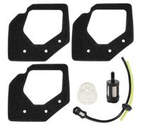 ZAMDOE Filtro Aria di Ricambio per Honda GX25 GX25N GX25NT Motore HHT25S UMC425A Decespugliatore WX10K1 WX10T Pompa Acqua Parte 17211-Z0H-000, con Tubo Carburante Filtro Carburante Primer Lampadina