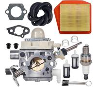 ZAMDOE FS240 Carburatore per Stihl FS240, FS240C FS240R FS240RC FS260 FS260C FS260R FS260RC FS360C FS410C Decespugliatore 4147-120-0625 Ricambio Carburatore con Filtro Aria 4147-141-0300