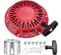 ZAMDOE GX160 Avviamento a Strappo con Start Cup per Honda GX120 GX200 4HP 5.5HP 6.5HP 168F Generator 212CC 6.5 7HP 173cc R210 Motore Motore, sostituire # 28400-ZE1-003ZF 28400-ZH8-013YA