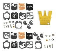 ZAMDOE K10-WAT Kit Riparazione Riparazione carburatore Guarnizione Membrana per Walbro WA Serie WT a 2 Tempi carburatore, WA-30 WA-79 WA-82 WT-1 WT-99 WT-100 WT-819 WT324 WT379