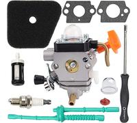 ZAMDOE Kit carburatore per STIHL FS 87 FS90 FS100 FS110 FS130 HL90 HL95 HL100 HT100 HT101 KM90 KM100 KM110 SP90 Tagliabordi, carburatore C1Q-S174 Sostituisce # 4180 120 0604 4180 120 0611