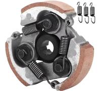 ZAMDOE Pastiglia Frizione per minimoto da 43 CC, 47 CC, 49 CC, 50 CC, 53 CC, 2 Tempi, minimoto, Quad, ATV, Moto da Cross, Scooter, Frizione a 3 Ganasce di Ricambio con Molle Impermeabili