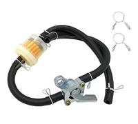 ZAMDOE Rubinetto Universale Valvola Rubinetto Interruttore Benzina Filtro Carburante Tubo Tubo Benzina per ATV 50 70 90110125 150cc, Generatore di Gas Motore Parte di Ricambio