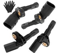 ZAMDOE Sensore velocità Ruota ABS per VW Golf Jetta Passat Touran Tiguan per Audi A3 TT per Porsche Carrera GT 1K0927807 1K0927808 7H0927803 7H0927804 Sostituisci Davanti, Dietro, Sinistra, Destra