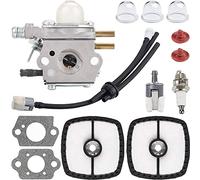 ZAMDOE Sostituzione del carburatore per Zama # C1U-K52 C1U-K29 C1U-K47, per Echo SRM2100 SRM2110 SRM2400 PE2000 PE2400 GT2000 GT2400 SHR210 SHC1700 PP800 PP1200 PP1400 PPF2100 Tagliacorde