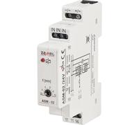 Zamel asm 02/24v rele' temporizzatore luci scale guida din 24 v