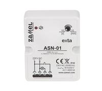 ZAMEL ASN-01 - Interruttore di ritardo, colore: Bianco