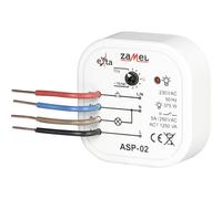 Zamel asp 02 rele' temporizzatore luci scale ad incasso 230 v