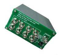ZAMETTER Amplificatore di distribuzione da 10 MHz Distributore standard di frequenza 10 MHz di grado professionale da laboratorio 8 porte di uscita Generatore di segnale basato su OCXO Generatori di