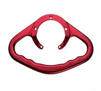 ZAMETTER Bracciolo per serbatoio del carburante per moto, in alluminio CNC, maniglia di sicurezza per passeggeri, per modelli YZF-R1 R6 MT-03 MT-07 FZ1 FZ6 FZ8 XJ6 (rosso)