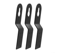 ZAMETTER Clip per gancio di sicurezza per tetto, 3 pezzi, in alluminio, sistema di protezione anticaduta, hardware di montaggio, punti di ancoraggio di sicurezza per tetti esterni, sistemi di