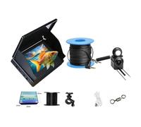 ZAMETTER Fotocamere Fish Finder Obiettivo 195 Gradi Professionale Fishing Finder Fotocamera Subacquea Impermeabile Pesca Telecamere 4.3 Pollici Display LCD Portatile Fish Detection Camera (4.3IPS +