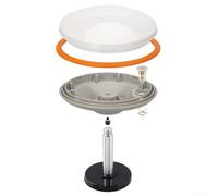 ZAMETTER GNSS - Guscio per antenna in ABS resistente ai raggi UV, impermeabile, IP67, compatibile con GPS GLONASS Beidou BDS S Band Outdoor Survey Mapping Engineering Agricoltura Copertura di ricambio