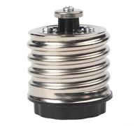 ZAMETTER Goliath Moghul - Adattatore portalampada da E40 a E27, con base a vite a presa, convertitore per lampadina nera, per lampada a soffitto, lampada a sospensione, casa e giardino