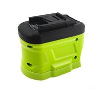 ZAMETTER Green Power Tool Adattatore per 18V a 20V Max DCB200 DCB203 Convertitore RYB18DW Compatibile con batterie (RYB18EIN)