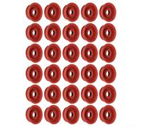 ZAMETTER Guarnizione a labbro in silicone per macchina da caffè Krups, valvola di drenaggio, resistente al calore, 1,25 cm, confezione da 10 (30 pezzi)