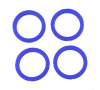 ZAMETTER Guarnizione di ricambio in silicone blu per macchine da caffè LINEA GS3 CLASSIC FB70 FB80 GB5 PB 55 mm x 77 mm x 8,2 mm (4 pezzi)