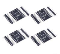 ZAMETTER Modulo Espansore MCP23017 I2C al modulo porta IO 16 bit I/O Expander Chip con interfaccia seriale Ampia tensione 1.8V-5.5V Bassa potenza 1μA 1.7MHz Alta Velocità Dual Interrupt programmabili