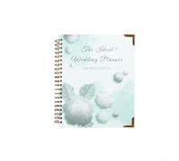 ZAMETTER Organizzatore e planner per matrimoni, diario per conto alla rovescia 12 mesi, con sezioni personalizzabili per spose, contatti, planimetrie, tabelle dei posti a sedere, dettagli del