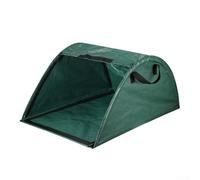 ZAMETTER Raccoglitori di foglie, borsa portatile per rifiuti da giardino, pieghevole, contenitore per rifiuti da giardino, per esterni, per raccolta di foglie, tipo paletta, riutilizzabile, resistente