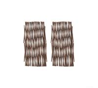 ZAMETTER Set di 2 recinzioni telescopiche da giardino in legno, rustiche, espandibili, per aiuole, pannelli decorativi in legno, resistenti alle intemperie, per esterni, cortile, patio, aiuole, facile