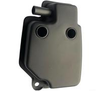 ZAMETTER Silenziatore di ricambio per decespugliatore FS120, FS200, FS250, HT250, SP200, riduce il rumore, struttura in metallo, finitura nera, kit di accessori