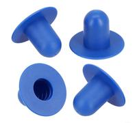 ZAMETTER Tappo per foro pompa filtro piscina, confezione da 4 pezzi, per piscina fuori terra Intex, 3,2 cm, guarnizione in plastica blu di ricambio