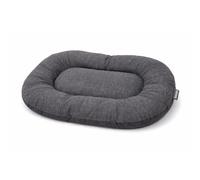 ZAMIBO Cuscino cotone poliestere ovale, 85 x 50 cm, tessuto Oxford nero