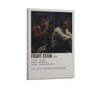 Zamm Poster da parete con film Fight Club, decorazione artistica da parete per soggiorno, camera da letto, casa, ufficio, palestra, 20 x 30 cm