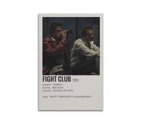 Zamm Poster da parete con film Fight Club, decorazione artistica da parete per soggiorno, camera da letto, casa, ufficio, palestra, 30 x 45 cm