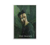 Zamm Poster decorativo da parete su tela, motivo: Matrix, 40 x 60 cm, senza cornice