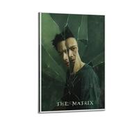 Zamm Poster su tela di Matrix, decorazione artistica da parete, per camera da letto, 30 x 45 cm, con cornice