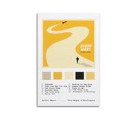 Zamou Poster su tela con Bruno Mars, decorazione artistica da parete per soggiorno e camera da letto, 30 x 45 cm, senza cornice