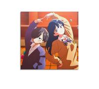 ZaMouss Poster su tela a tema anime The Dangers in My Heart Season 2, decorazione artistica da parete per soggiorno e camera da letto, poster decorativo, 30 x 30 cm, senza cornice