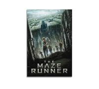 ZaMouss Poster su tela, motivo: film The Maze Runner, decorazione artistica da parete per soggiorno e camera da letto, 30 x 45 cm, senza cornice