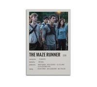 ZaMouss Poster su tela, motivo: film The Maze Runner, decorazione artistica da parete per soggiorno e camera da letto, 30 x 45 cm, senza cornice