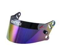 Zamp Visiera Ricambio Fia per Z20 Caschi - Fumè Iridium Blu Rosso Oro
