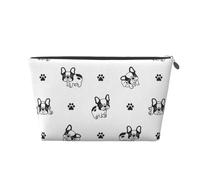 Zampa del bulldog francese, Borsa da toilette Borsa per trucco Borsa per cosmetici Borsa da toilette da viaggio portatile
