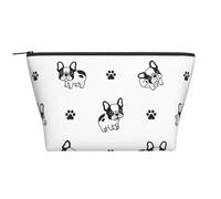 Zampa del bulldog francese, Borsa da toilette Borsa per trucco Borsa per cosmetici Borsa da toilette da viaggio portatile
