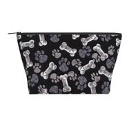 Zampa del cucciolo di cane, Borsa da toilette Borsa per trucco Borsa per cosmetici Borsa da toilette da viaggio portatile