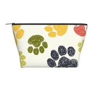 Zampa di cane carina, Borsa da toilette Borsa per trucco Borsa per cosmetici Borsa da toilette da viaggio portatile