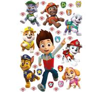 Zampa Patrol Adesivi Set Decalcomania 65x42.5cm Foglio Bambino per Muro Mobili