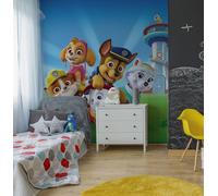 Zampa Patrol Cameretta Bambini Parati da Parete 202x180 CM Hxw Colorato Unisex