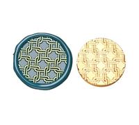 Zampe di gatto guardia guarnizione cera timbro ottone texture testa serie sigillante sveglia per biglietti d'invito scrapbooking decorazioni ottone gatti testa sigillatura cera texture serie cera Seal