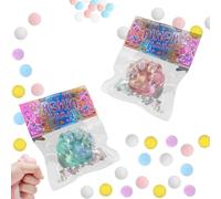 Zampe di gatto Squishy, Taba Squishy, 2 pezzi realizzati a mano in silicone per alleviare lo stress, unisex, taba squishy, antistress, giocattolo ultra morbido di decompressione (rosa + verde)