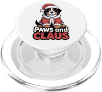 Zampe E Babbo Natale Divertente Gioco di parole Carino Bovaro del Bernese PopSockets PopGrip per MagSafe