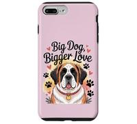 Zampe e cuori di San Bernardo - Big Dog Bigger Love Custodia per iPhone 7 Plus/8 Plus
