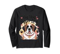 Zampe e Cuori di San Bernardo - Big Dog Bigger Love Maglia a Manica