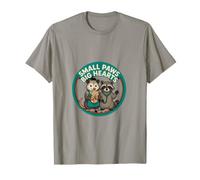 Zampe Piccole Cuori Grandi Small Paws Big Hearts Maglietta